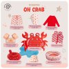 Plavky pre bábätká s UPF 50+ Oh Crab