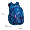 f025780 skolska taska prime 41 cm stitch blue A