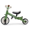Detská trojkolka 5v1 Milly Mally Optimus Max s vodiacou tyčou green (Barva Zelená)