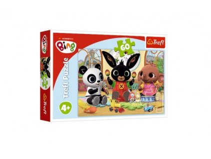Bing Bunny puzzle V rytmu Binga 60 dílků www.babatko.cz licenční zboží Panda Sula Bing Hoppity