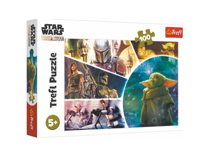 10590 puzzle star wars mandalorian 100 dilku 41 x 27 5 cm od 5 let