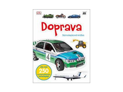 Samolepková knížka doprava znovupoužitelné samolepky www.babatko.cz JM JiriModels