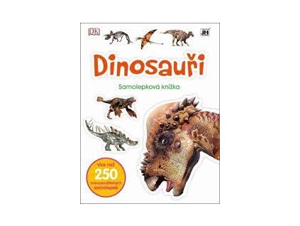 Samolepková knížka dinosauři znovupoužitelné samolepky www.babatko.cz JM JiriModels