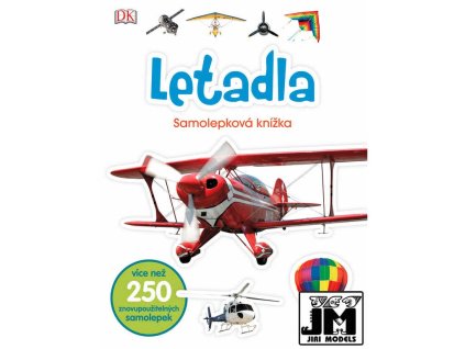 Samolepková knížka letadla znovupoužitelné samolepky www.babatko.cz JM JiriModels