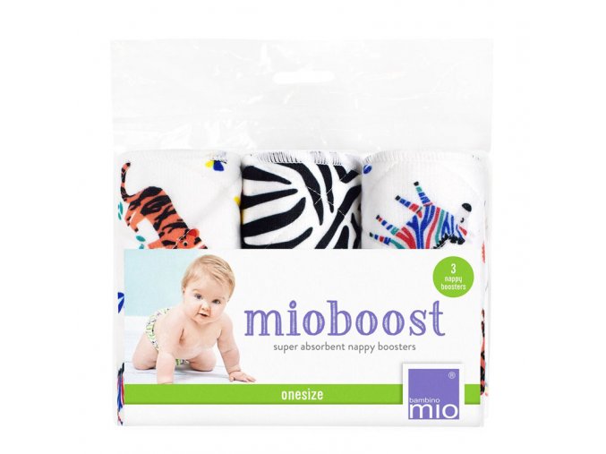 Bambino Mio absorpčné vložky Mio Boost Savanna Stripes 3 ks