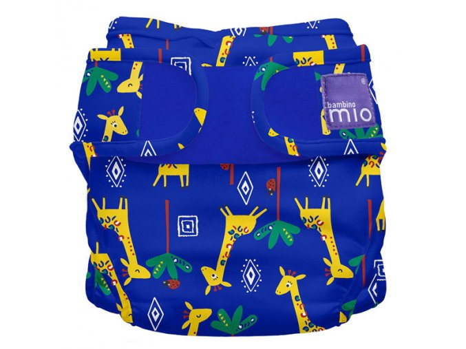 Bambino Mio Miosoft plienkové nohavičky Giraffe Jamboree 3 - 9 kg
