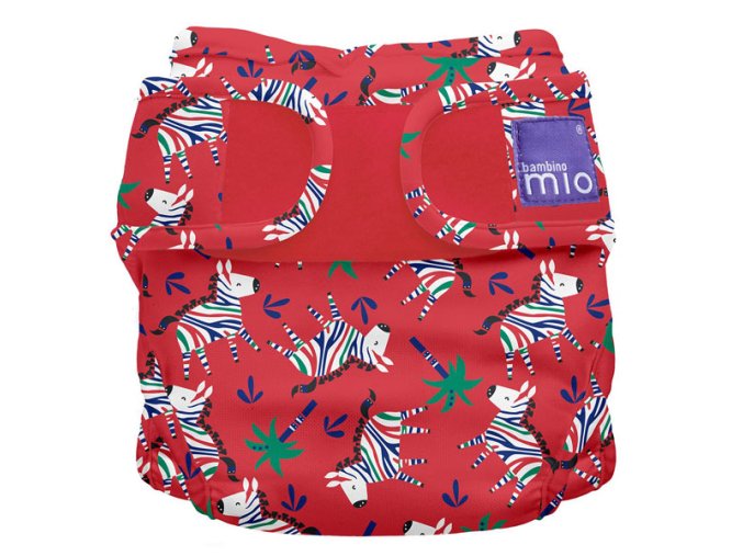 Bambino Mio Miosoft plienkové nohavičky Zebra Dazzle 3 - 9 kg