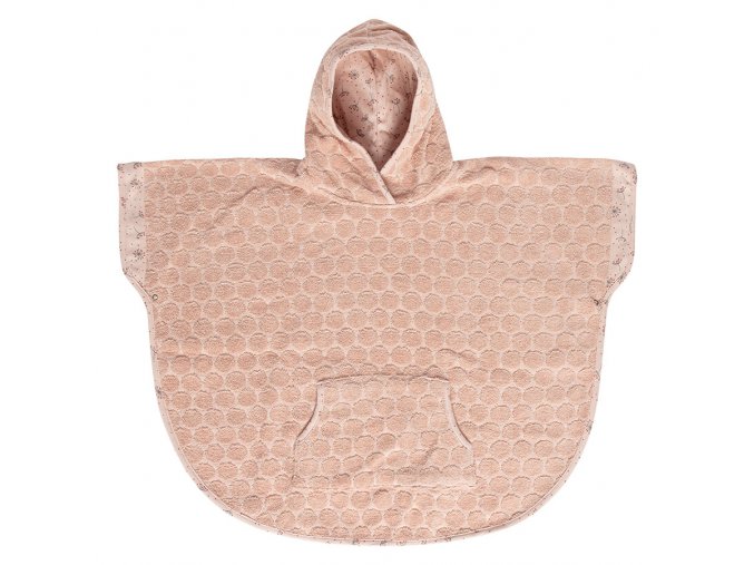 Froté pončo Bébé-Jou Fabulous Wish Pink