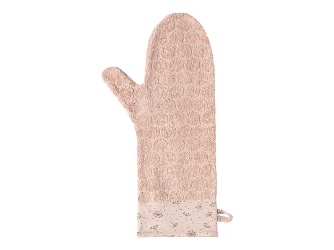 Sprchové žinky XL Bébé-Jou Fabulous Wish Pink ružové s kvietkami
