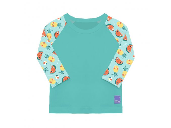 Detské tričko do vody s rukávom, UV 50+, Tropical, vel. L