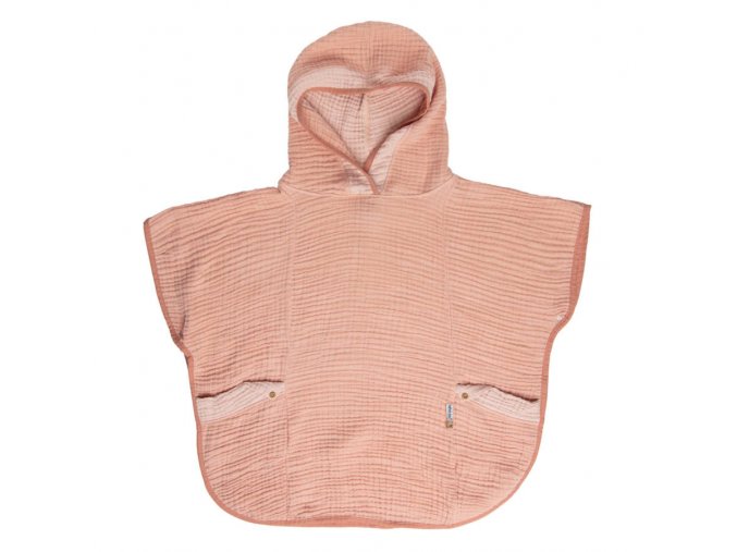 Detské pončo Bébé-Jou Pure Cotton Pink