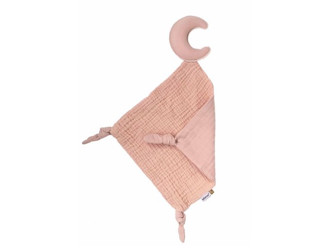 Mušelinový maznajúci obrúsok Pure Cotton Pink ružový