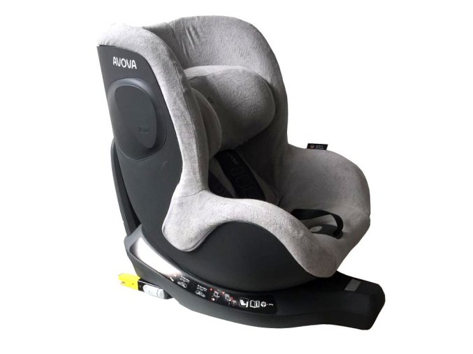 Celoročný poťah pre autosedačku Avova Sperber-Fix light grey