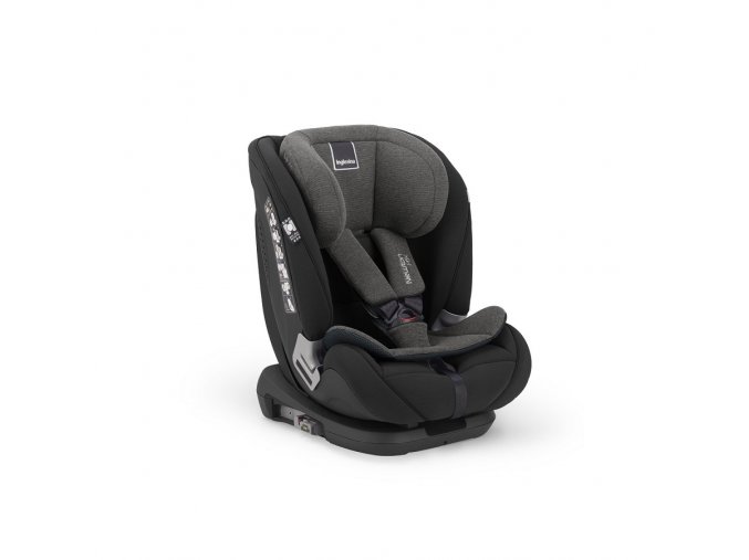 čierna dětská autosedačka 9-18kg i-fixAV95P0VLB Inglesina Newton Group I-FIX 1/2/3 2022 Vulcan Black