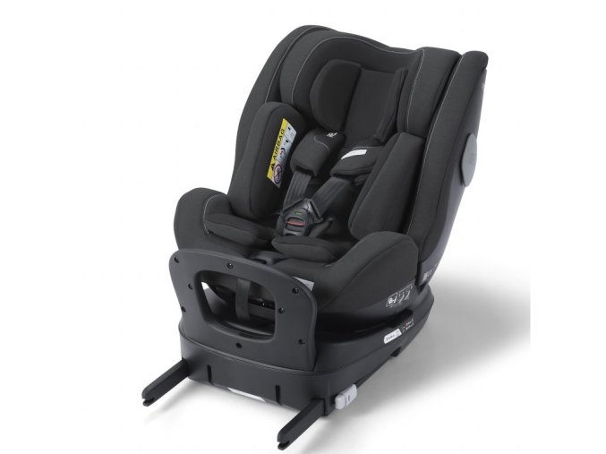 Čierna otočná (360 °) detská autosedačka od narodenia až do 7 rokov Recaro salia 125 Fibre Black