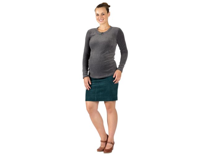 Těhotenská mikina Rialto Balallan šedá 0078 (Dámská velikost 34)