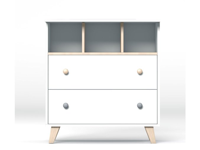 Colette komoda white Komoda Faktum Colette White zlava, z výstavy