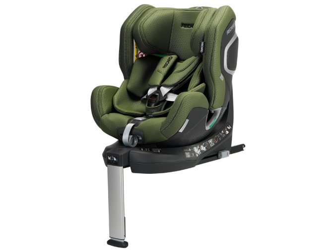 Autosedačka Recaro Xenon 1 Kid 2025 61-125cm Epic Green, pre deti od 3 mesiacov do 7 rokov. Je otočná o 360 stupňov, zelená, podla normy I-size