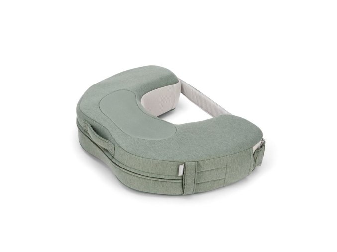 Inglesina dojčiaci vankúš Elysia Balance Green, vytvorený v spolupráci s Baby Wellness Foundation a nemocnicou v Padove, ergonomický viaczónový s nemeckou ertifikáciou IGR, pre dojčenie z prsníka aj z láve