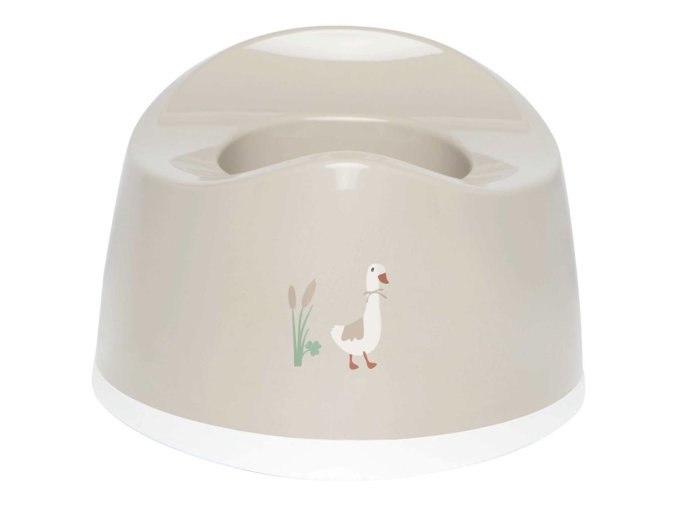 Nočník oválny Bébé-Jou Soft Spring, béžová, taupe