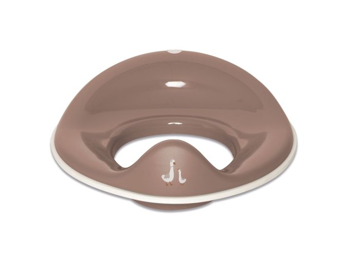 Sedadlo na WC Bébé-Jou Grow Dear Goose, hnedá, mocha mousse
