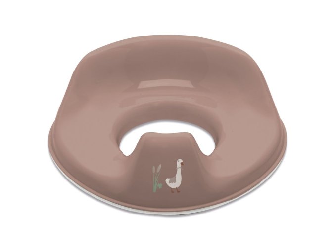 Tréningové sedátko na Toalete Bébé-Jou Dear Goose, hnedé, mocha mousse