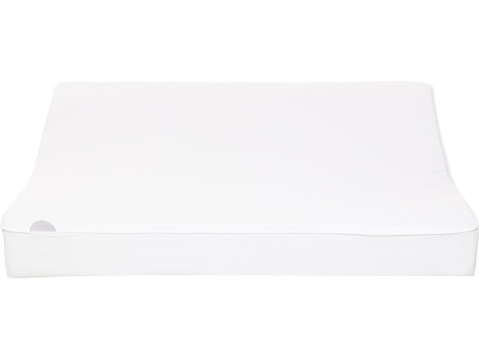 Veľká prebaľovacia podložka s PU poťahom Luma XL snow White