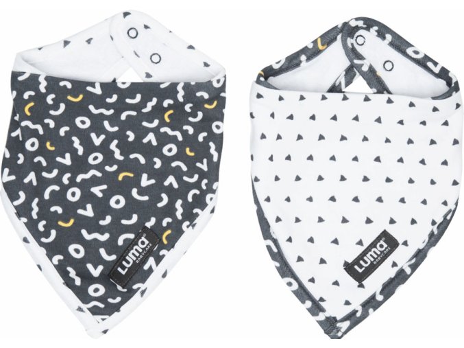 Bandana slintáčik Luma - memphis Grey