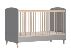 Detská postieľka COLETTE grey 140x70 cot junior