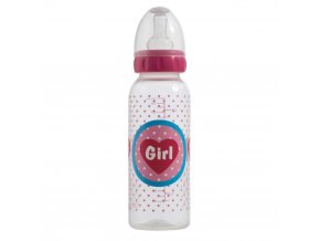 6383 lahvicka bebe jou girl 250 ml