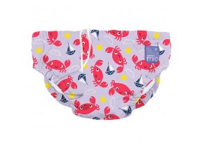 růžové kojenecké plavky 2-3 roky swim nappy crab cove web