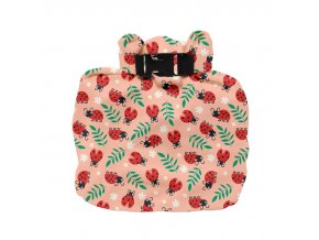 Taška na plienky Loveable Ladybug - červená ružová bambinomio