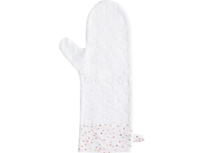 Sprchové žinky XL Bébé-Jou Fabulous Hearts krémové so srdiečkami
