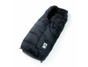 špičkový čierny fusak z páperia cenovo výhodný vyrobené v nemecku do 101 cm aro polar