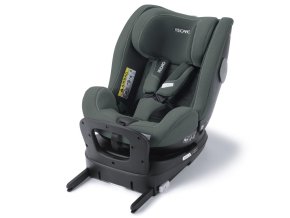 Zelená otočná(360°) detská autosedačka Recaro Salia 125 KID Mineral Green i-Size od 3 mesiacov do 7 rokov