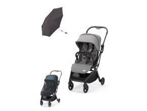 Športiak Recaro Lexa Elite silent grey pre dieťa hneď od narodenia až do 22 kg. Praktický, ľahký, ovládateľný, otočná sedačka, slnečník, sieťka proti hmyzu v cene.
