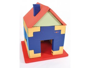 Hrací detský domček Tetris z molitanu
