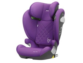 Nemecká detská autosedačka Avova Sora-Fix Lila pre deti od 100 do 150 cm