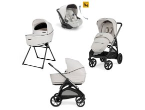 Kočík 2025 Inglesina Aptica Glam Opal Ivory s 5 okienkami