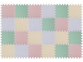 Extra hrubá hracia podložka puzzle Set24 Light 180x120cm