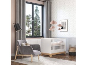 Detská izba Lumina White s postieľkou 60x120cm lifestyle
