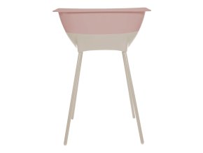 Kúpacia sada Luma - vanička Blush Pink so stojanom