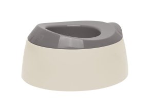 Nočník LUMA Almond mandľovo béžový, má vyťahovaciu vnútornú časť