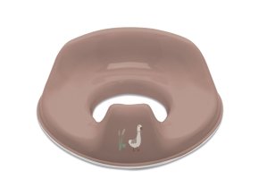 Tréningové sedátko na Toalete Bébé-Jou Dear Goose, hnedé, mocha mousse