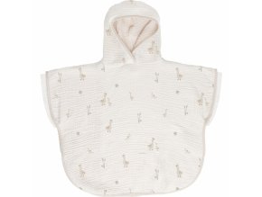 Mušelínové pončo Bébé-Jou Dear Goose