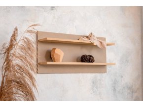 Polička na stenu Faktum Sienna Cappuccino