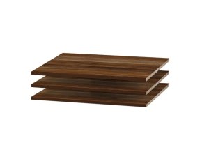 Poličky 3 ks k 2-dielnej skrini Faktum Makaó