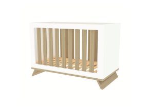 Postieľka Faktum Sienna White 60x120 cm, so zábranou proti pádu