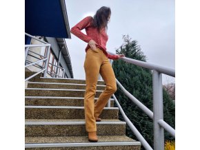 Dámske menčestrové nohavice Rialto Nymo okr 19231 (Dámska veľkosť 36)