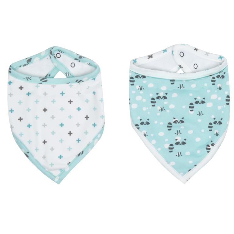 Bandana slintáčik Luma - Racoon Mint limitovaná edicia